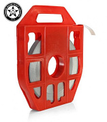 Лента монтажная из нержавеющей стали в пластиковой кассете ЛКС (201) КВТ