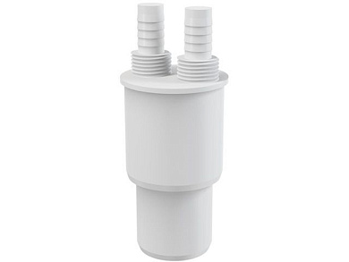 Переходная муфта HT 40/50хG1/2,с сифоном для сбора конденсата Alcaplast AKS6