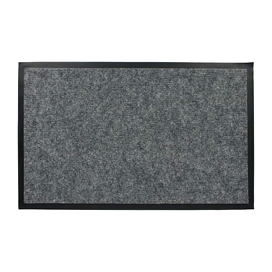 Коврик влаговпитывающий, ребристый “TRIP” 50х80 см, серый ВОРТЕКС 24192