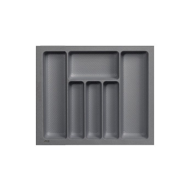 Лоток для столовых приборов 700 PIXEL 635*485, графит AKS 117242