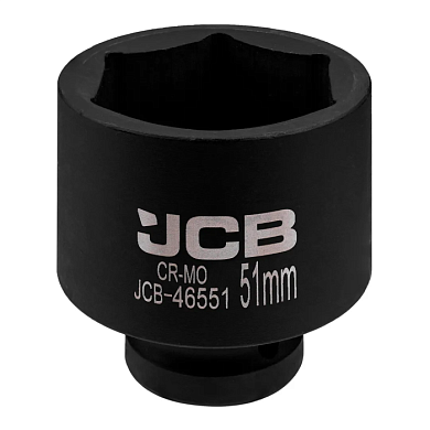 Головка ударная 51 мм 6-гр 3/4'' JCB JCB-46551