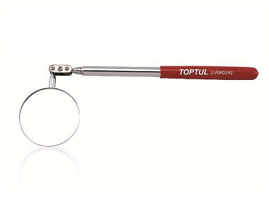 Зеркало телескопическое круглое d57мм 283-420мм Toptul JJAM0242