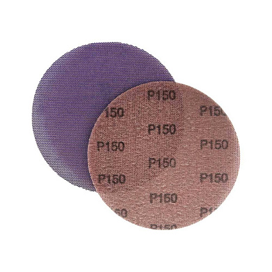 Диск шлифовальный на сетке D150 мм P150 Velcro, тип зерна – керамика, HOREX MA150MD