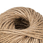 Шпагат джутовый, L 60 м, пятиниточный, 2800 текс, 30 кгс Россия Сибртех 93882