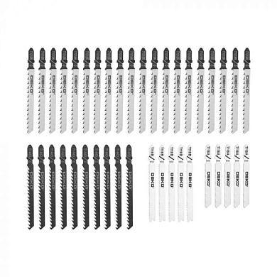 Набор пилок для лобзика по дереву и металлу JSB40, 40 шт DEKO 063-4346