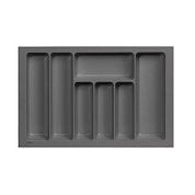 Лоток для столовых приборов 700 LINER 640*430, графит AKS 117236