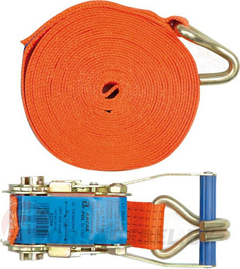 Лента для крепления багажа с трещоткой 2000daN 50ммх12м 2шт. Vorel 82390