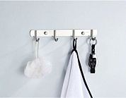 Крючок-вешалка, нержавеющая сталь SUS 304, сатин Ledeme L70201-4