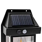 Светильник светодиодный на солнечной батарее с датчиком движения RockForce RF-WL6009 Black