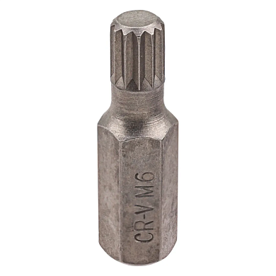 Бита Spline M6 30 мм 5/16'' JCB JCB-1583006