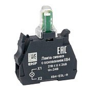 Лампа сменная c основанием XB4 красная 24В EKF PROxima XB4-ESL-R