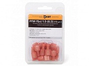 Разъем плоский в мини-упаковке РПИ-П(н) 1,5-(6,3) (15шт.) КВТ 75370