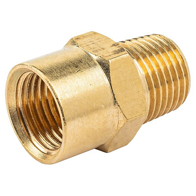 Переходник, внутр. резьба 1/8"-наруж. резьба 1/8" Forsage F-MFE02/02