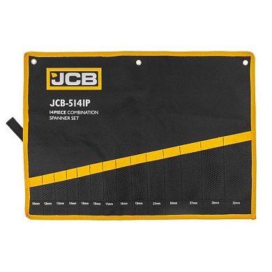 Органайзер тканевый для набора ключей 14 пр. JCB JCB-5141P-P