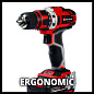 Шуруповерт TE-CD 18/40-1 Li (2×1,5 Ah) EINHELL 4513939