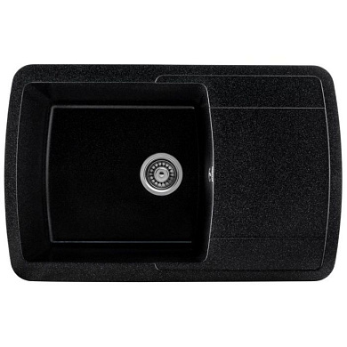 Мойка кухонная из мраморной крошки, черный, B29-22 Gerhans