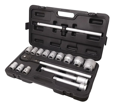 Набор торцевых головок 17-50 мм 16 пр 3/4'' 6-гр Forsage F-6161-5