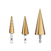 Набор сверл по металлу ступенчатых 4-12, 4-20, 4-32 мм мм DH21 (3 шт) DEKO 065-0689