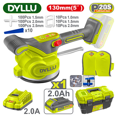 Виброприсоска для плитки DYLLU DTTVM1D128