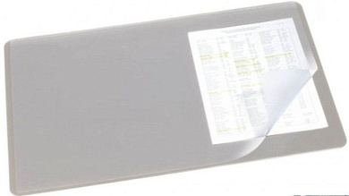 Бювар с поднимающимся верхом, 40x53 см, С поднимающимся верхом, серый