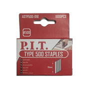 Гвозди Тип 500 16 мм 1000 шт в уп. PIT ASTP500-016