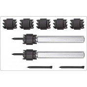 Набор свёрл по металлу для высверливания точечной сварки 8, 10 мм 9 пр. Yato YT-28919