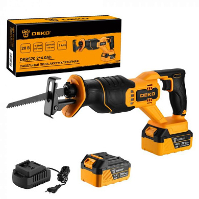 Пила сабельная аккумуляторная DKRS20 063-4359 DEKO 063-4359