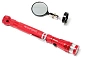 Фонарь телескопический магнитный в комплекте с зеркалом смотровым, 2 пр., 3LED, 2.27 кг, Ø35 мм, L:186-590 мм RockForce RF-686A2