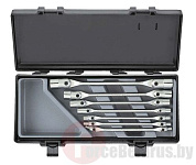 Набор торцевых шарнирных ключей Е-профиль Е4-Е24 7 пр. Force 5075