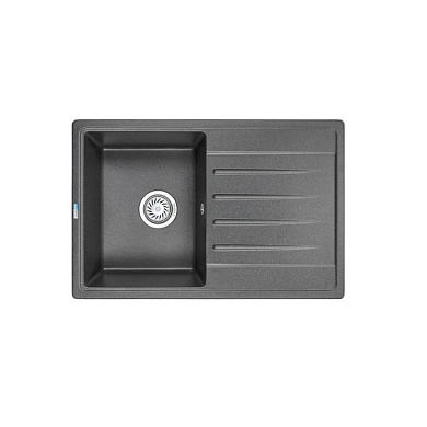 Мойка кварцевая, прямоугольная, ST-7602, 760*500мм, графит, Granula 106484
