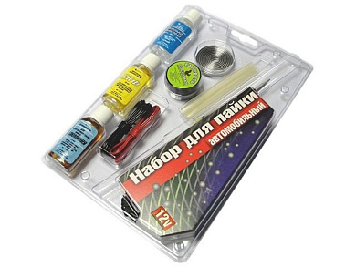 Набор для пайки автомобильный Векта 30977