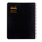 Блокнот "Rhodia", А5+, 80 листов, клетка, черный