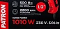 Гайковерт ударный электрический 1/2'' 1010W PATRON P-WT03071