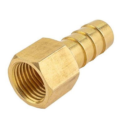 Переходник, внутр. резьба 1/4"-"елочка" 10 мм Forsage F-FFH04/06