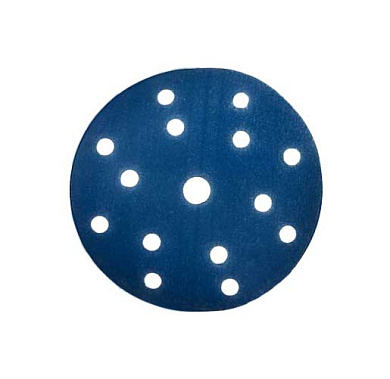 Круг шлифовальный Ø150 мм 15 отверстий P150 (цирконий на пленке) Horex GTA210F150