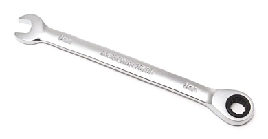 Ключ комбинированный трещоточный 16 мм RockForce RF-75716