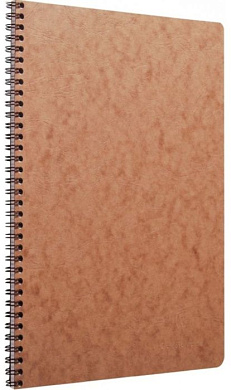 Блокнот "AgeBag", A4, 50 листов, клетка, коричневй
