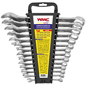 Набор ключей комбинированных 14 пр., 10, 12-19, 22, 24, 27, 30, 32 мм WMC TOOLS WMC-5141MP