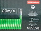 Шланг витой полиуретановый 12х8 мм, 20 м с быстроразъемами RockForce RF-1208-20Green