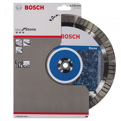 Алмазный круг Best for Stone 230х22,23 мм BOSCH (2608602645)