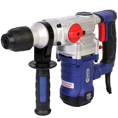Перфоратор ручной электрический, 220 В/50 Гц,1500 Вт, 850 об/мин, 4200 уд/мин, 5,8 Дж, SDS-plus ДИОЛД ПРЭВ-32-01
