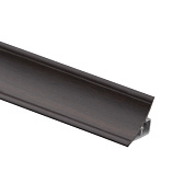 Плинтус ПВХ к столешнику LР орех темный (26) (1шт=3м.п.) EL-MECH-PLAST 60622