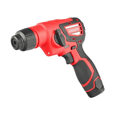 Аккумуляторный перфоратор 12В, 1,2Дж,  2*2,0Ач, ЗУ, картон Felisatti FT11748 Felisatti