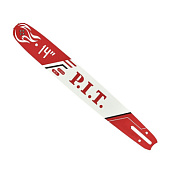 Шина для цепной пилы, 14", 3/8 1,3-1,5, 50 звеньев PIT ASCH02-140A