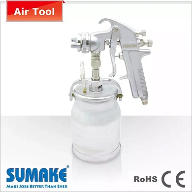 Краскопульт с нижним бачком, с соплом 1,8 мм Sumake SS-1150