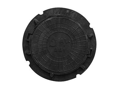 Люк садовый А8 черный, AV Engineering AVEA8C