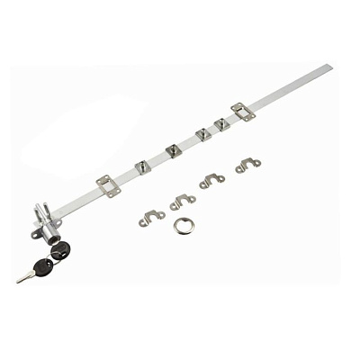 Замок для выдвижных 4-х ящиков механический центральный 288/800 AKS 47700