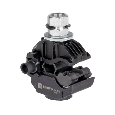 Зажим прокалывающий ответвительный P1X-95 16-95 мм2 / 1,5-10 мм2 EKF p-1x-95