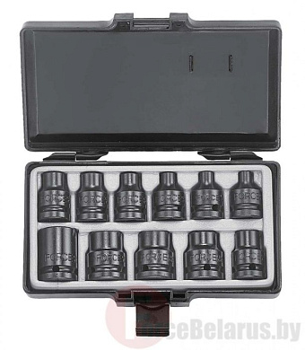 Набор ударных головок Е-профиль Е6-Е24 1/2'' 11 пр. Force 4117