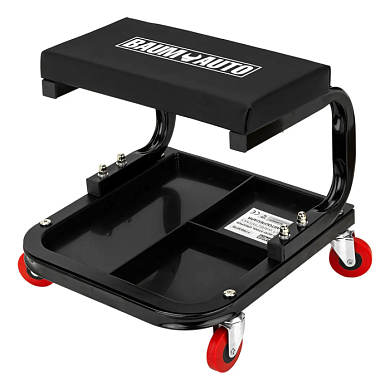 Стул автослесаря 120 кг BaumAuto BM-F-TR6301B